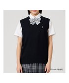 【イーストボーイ/EASTBOY】のベスト COOLMAX 綿 12G ミント女神 夏用 スクール ニット 制服 通学 ネイビー|ID: prp329100004888120 ipo3291000000036503382