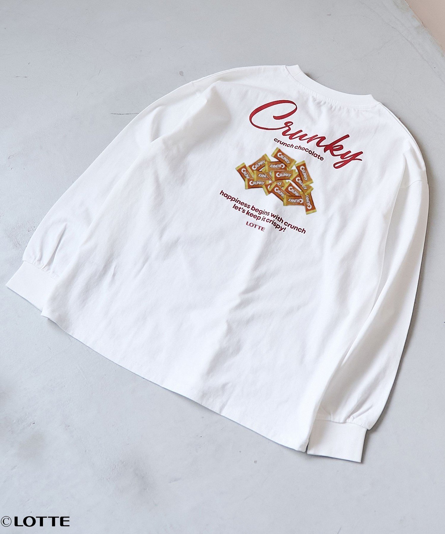 【コーエン/COEN】の【CRUNKY(クランキー)/別注】アソートロゴロンT インテリア・キッズ・メンズ・レディースファッション・服の通販 founy(ファニー) ファッション Fashion レディースファッション Fashion for Women トップス・カットソー Cut & Sew Tops ロングTシャツ・Tシャツ Longline T-Shirts & Tees アメリカン American Style コラボ Collaboration, Collab スウェット / スエット Sweatshirt, Sweatwear スペシャル Special, Limited Edition ティアードスカート Tiered Skirt, Flounced Skirt トレンド Trend, Trending Now バルーン Balloon, Balloon Silhouette プリント Print, Printed Pattern ボトム Bottoms, Lower Wear 別注 Limited Edition, Custom Order おすすめ Recommended / Our Picks 2026年 2026 OFF WHITE|ID: prp329100004888123 ipo3291000000036503413