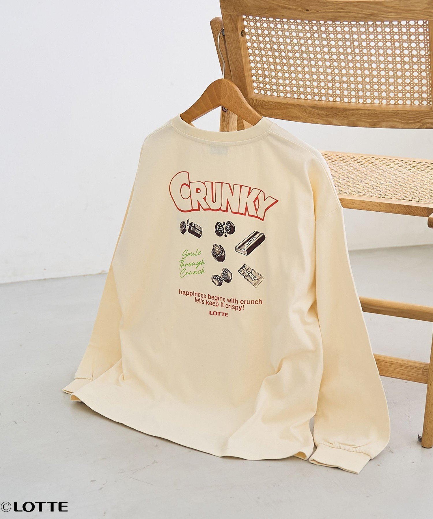 【コーエン/COEN】の【CRUNKY(クランキー)/別注】アソートロゴロンT インテリア・キッズ・メンズ・レディースファッション・服の通販 founy(ファニー) ファッション Fashion レディースファッション Fashion for Women トップス・カットソー Cut & Sew Tops ロングTシャツ・Tシャツ Longline T-Shirts & Tees アメリカン American Style コラボ Collaboration, Collab スウェット / スエット Sweatshirt, Sweatwear スペシャル Special, Limited Edition ティアードスカート Tiered Skirt, Flounced Skirt トレンド Trend, Trending Now バルーン Balloon, Balloon Silhouette プリント Print, Printed Pattern ボトム Bottoms, Lower Wear 別注 Limited Edition, Custom Order おすすめ Recommended / Our Picks 2026年 2026 NATURAL|ID: prp329100004888123 ipo3291000000036503415