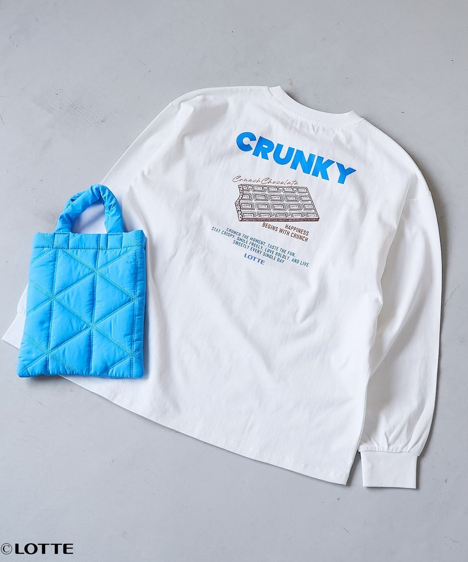 【コーエン/COEN】の【CRUNKY(クランキー)/別注】アソートロゴロンT インテリア・キッズ・メンズ・レディースファッション・服の通販 founy(ファニー) ファッション Fashion レディースファッション Fashion for Women トップス・カットソー Cut & Sew Tops ロングTシャツ・Tシャツ Longline T-Shirts & Tees アメリカン American Style コラボ Collaboration, Collab スウェット / スエット Sweatshirt, Sweatwear スペシャル Special, Limited Edition ティアードスカート Tiered Skirt, Flounced Skirt トレンド Trend, Trending Now バルーン Balloon, Balloon Silhouette プリント Print, Printed Pattern ボトム Bottoms, Lower Wear 別注 Limited Edition, Custom Order おすすめ Recommended / Our Picks 2026年 2026 その他1|ID: prp329100004888123 ipo3291000000036503417