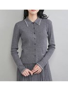 【ミラオーウェン/Mila Owen】のポロ衿リブニットカーディガン 人気、トレンドファッション・服の通販 founy(ファニー) ファッション Fashion レディースファッション Fashion for Women トップス・カットソー Cut & Sew Tops ニット Knit Tops & Sweaters カーディガン・羽織り Layered Style Cardigans カーディガン Cardigan, Knitwear シアー Sheer, See-Through スタイリッシュ Stylish, Fashionable スマート Smart, Elegant フロント Front, Front Design おすすめ Recommended / Our Picks thumbnail MIX[930]|ID: prp329100004888127 ipo3291000000036503446