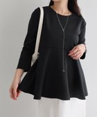 【アンドミー/andme】のきれいめ ポンチ 長袖 ペプラム フレア トップス 人気、トレンドファッション・服の通販 founy(ファニー) ファッション Fashion レディースファッション Fashion for Women トップス・カットソー Cut & Sew Tops カットソー Cut and Sewn Top 切替 Switching, Contrast Panel ショルダー Shoulder, Shoulder Strap ドロップ Drop Shoulder, Dropped Style 定番 Standard, Basic Item 人気 Popular, Best Seller 長袖 Long Sleeve, Full Sleeve バランス Balance, Style Balance フレア Flare, Flared ベーシック Basic, Essential ペプラム Peplum, Flared Hem 楽ちん Easy Fit, Comfortable おすすめ Recommended / Our Picks エレガント 上品 Elegant thumbnail ブラック|ID: prp329100004888163 ipo3291000000036503840