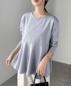 【アンドミー/andme】のきれいめ ポンチ 長袖 ペプラム フレア トップス 人気、トレンドファッション・服の通販 founy(ファニー) ファッション Fashion レディースファッション Fashion for Women トップス・カットソー Cut & Sew Tops カットソー Cut and Sewn Top 切替 Switching, Contrast Panel ショルダー Shoulder, Shoulder Strap ドロップ Drop Shoulder, Dropped Style 定番 Standard, Basic Item 人気 Popular, Best Seller 長袖 Long Sleeve, Full Sleeve バランス Balance, Style Balance フレア Flare, Flared ベーシック Basic, Essential ペプラム Peplum, Flared Hem 楽ちん Easy Fit, Comfortable おすすめ Recommended / Our Picks エレガント 上品 Elegant thumbnail ブルーグレー|ID: prp329100004888163 ipo3291000000036503845