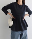 【アンドミー/andme】のきれいめ ポンチ 長袖 ペプラム フレア トップス 人気、トレンドファッション・服の通販 founy(ファニー) ファッション Fashion レディースファッション Fashion for Women トップス・カットソー Cut & Sew Tops カットソー Cut and Sewn Top 切替 Switching, Contrast Panel ショルダー Shoulder, Shoulder Strap ドロップ Drop Shoulder, Dropped Style 定番 Standard, Basic Item 人気 Popular, Best Seller 長袖 Long Sleeve, Full Sleeve バランス Balance, Style Balance フレア Flare, Flared ベーシック Basic, Essential ペプラム Peplum, Flared Hem 楽ちん Easy Fit, Comfortable おすすめ Recommended / Our Picks エレガント 上品 Elegant thumbnail ネイビー|ID: prp329100004888163 ipo3291000000036503850