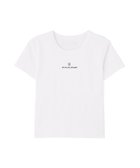 【ジルバイジルスチュアート/JILL by JILLSTUART】のコンパクトワンポイントロゴTシャツ 人気、トレンドファッション・服の通販 founy(ファニー) ファッション Fashion レディースファッション Fashion for Women トップス・カットソー Cut & Sew Tops シャツ・ブラウス・オフィスカジュアル Elegant Blouses & Button-Ups ロングTシャツ・Tシャツ Longline T-Shirts & Tees インナー Innerwear コンパクト Compact, Small Size シンプル Simple, Minimal スマート Smart, Elegant バランス Balance, Style Balance フィット Fit, Slim Fit ワンポイント One Point, Statement Accent thumbnail ホワイト|ID: prp329100004888176 ipo3291000000036503937