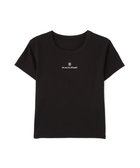 【ジルバイジルスチュアート/JILL by JILLSTUART】のコンパクトワンポイントロゴTシャツ 人気、トレンドファッション・服の通販 founy(ファニー) ファッション Fashion レディースファッション Fashion for Women トップス・カットソー Cut & Sew Tops シャツ・ブラウス・オフィスカジュアル Elegant Blouses & Button-Ups ロングTシャツ・Tシャツ Longline T-Shirts & Tees インナー Innerwear コンパクト Compact, Small Size シンプル Simple, Minimal スマート Smart, Elegant バランス Balance, Style Balance フィット Fit, Slim Fit ワンポイント One Point, Statement Accent thumbnail ブラック|ID: prp329100004888176 ipo3291000000036503940