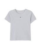 【ジルバイジルスチュアート/JILL by JILLSTUART】のコンパクトワンポイントロゴTシャツ 人気、トレンドファッション・服の通販 founy(ファニー) ファッション Fashion レディースファッション Fashion for Women トップス・カットソー Cut & Sew Tops シャツ・ブラウス・オフィスカジュアル Elegant Blouses & Button-Ups ロングTシャツ・Tシャツ Longline T-Shirts & Tees インナー Innerwear コンパクト Compact, Small Size シンプル Simple, Minimal スマート Smart, Elegant バランス Balance, Style Balance フィット Fit, Slim Fit ワンポイント One Point, Statement Accent thumbnail ブルー|ID: prp329100004888176 ipo3291000000036503946