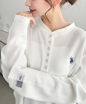 【モーメントプラス/moment+ / MEN】のU.S.POLO ASSN.ワンポイント刺繍長袖ワッフルヘンリーネックプルオーバー 人気、トレンドファッション・服の通販 founy(ファニー) ファッション Fashion メンズファッション Fashion for Men トップス・カットソー Cut & Sew Tops インナー Innerwear カットソー Cut and Sewn Top シンプル Simple, Minimal ジャケット Jacket, Outerwear スニーカー Sneakers, Trainers スラックス Slacks, Dress Pants センター Center, Center Line デニム Denim, Jeans Material トレンド Trend, Trending Now 長袖 Long Sleeve, Full Sleeve ベーシック Basic, Essential ボトム Bottoms, Lower Wear 無地 Plain, Solid Color ロング Long, Long-Length ワッフル Waffle, Waffle Knit ワンポイント One Point, Statement Accent 再入荷 Restock / Back in Stock プチプライス・低価格 Affordable / Budget Price おすすめ Recommended / Our Picks |ID:prp329100004888179