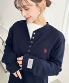 【モーメントプラス/moment+ / MEN】のU.S.POLO ASSN.ワンポイント刺繍長袖ワッフルヘンリーネックプルオーバー 人気、トレンドファッション・服の通販 founy(ファニー) ファッション Fashion メンズファッション Fashion for Men トップス・カットソー Cut & Sew Tops インナー Innerwear カットソー Cut and Sewn Top シンプル Simple, Minimal ジャケット Jacket, Outerwear スニーカー Sneakers, Trainers スラックス Slacks, Dress Pants センター Center, Center Line デニム Denim, Jeans Material トレンド Trend, Trending Now 長袖 Long Sleeve, Full Sleeve ベーシック Basic, Essential ボトム Bottoms, Lower Wear 無地 Plain, Solid Color ロング Long, Long-Length ワッフル Waffle, Waffle Knit ワンポイント One Point, Statement Accent 再入荷 Restock / Back in Stock プチプライス・低価格 Affordable / Budget Price おすすめ Recommended / Our Picks thumbnail ネイビー|ID: prp329100004888179 ipo3291000000036503963