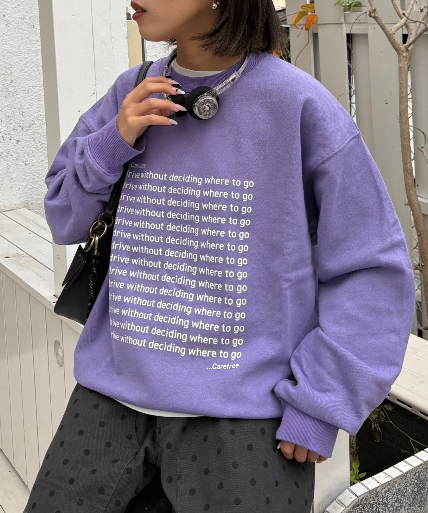 【チャオパニックティピー/CIAOPANIC TYPY】の【WEB限定】【UNISEX】メッセージロゴ裏毛スウェット インテリア・キッズ・メンズ・レディースファッション・服の通販 founy(ファニー) ファッション Fashion レディースファッション Fashion for Women トップス・カットソー Cut & Sew Tops レディースパーカー・カジュアルフーディー Casual Hoodies & Sweatshirts スウェット・クルーネックトップス Sweatshirts & Crewnecks / Relaxed Fit Sweat Tops インナー Innerwear シンプル Simple, Minimal ジャケット Jacket, Outerwear スウェット / スエット Sweatshirt, Sweatwear プリント Print, Printed Pattern ベスト Vest, Waistcoat メンズ Men's, Menswear ユニセックス Unisex, Genderless おすすめ Recommended / Our Picks パープル|ID: prp329100004888182 ipo3291000000036503996