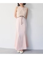 【リリーブラウン/Lily Brown】のエンブロイダリーヴィンテージサテンドレス 人気、トレンドファッション・服の通販 founy(ファニー) ファッション Fashion レディースファッション Fashion for Women ワンピース Dresses フォーマル・パーティードレス・結婚式用ドレス Elegant & Casual Dresses サテン Satin, Glossy Fabric スマート Smart, Elegant ドレス Dress, One-Piece フォーマル Formal, Dressy フレア Flare, Flared リボン Ribbon, Bow レース Lace, Lace Fabric ロング Long, Long-Length エレガント 上品 Elegant thumbnail PNK[066]|ID: prp329100004888260 ipo3291000000036504584