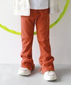 【デビロック/devirock / KIDS】のすらっと脚長 リブフレアパンツ 子供服 キッズ 女の子 ウエストゴム 26SS 人気、トレンドファッション・服の通販 founy(ファニー) ファッション Fashion キッズファッション Fashion for Kids ボトムス Bottoms 春 Spring 秋 Autumn カットソー Cut and Sewn Top スウェット / スエット Sweatshirt, Sweatwear チュニック Tunic, Long Top トレンド Trend, Trending Now 冬 Winter / This Winter おすすめ Recommended / Our Picks 2026年 2026 thumbnail キャロット|ID: prp329100004889046 ipo3291000000036520761