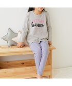 【デビロック/devirock / KIDS】の綿100% デビラボ ROOM ガールズ長袖パジャマ 子供服 キッズ 女の子 部屋着 綿 26SS 人気、トレンドファッション・服の通販 founy(ファニー) ファッション Fashion キッズファッション Fashion for Kids 長袖 Long Sleeve, Full Sleeve パジャマ Pajamas, Sleepwear プリント Print, Printed Pattern おすすめ Recommended / Our Picks お家時間・ステイホーム Stay Home / At Home 旅行 Travel 2026年 2026 thumbnail 053-ネコ-Lグレー|ID: prp329100004889054 ipo3291000000036520915