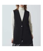 【アクアスキュータム/Aquascutum】のノーカラージレ 人気、トレンドファッション・服の通販 founy(ファニー) ファッション Fashion レディースファッション Fashion for Women アウター Coat / Outerwear Collection トップス・カットソー Cut & Sew Tops ベスト&ジレ / 重ね着スタイル Vests & Gilets おすすめ Recommended / Our Picks カッティング Cutting Detail ドレープ Drape, Draping Fabric プリーツ Pleats, Pleated thumbnail ブラック|ID: prp329100004889056 ipo3291000000036520991