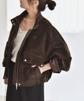 【シップス フォー ウィメン/SHIPS】のquaranciel 洗濯機可能 ポリエステル スエード スタンドカラー ジップ ショート ブルゾン 人気、トレンドファッション・服の通販 founy(ファニー) ファッション Fashion レディースファッション Fashion for Women アウター Coat / Outerwear Collection ブルゾンジャケット・スポーティアウター Blouson Jackets インナー Innerwear 洗える Machine Washable コンパクト Compact, Small Size ショート Short, Short Length ジップ Zip, Zipper ジャケット Jacket, Outerwear スウェット / スエット Sweatshirt, Sweatwear スタンド Stand Collar, Upright Stand バランス Balance, Style Balance フロント Front, Front Design ブルゾン Blouson, Bomber Jacket ボトム Bottoms, Lower Wear ポケット Pocket, Pocket Detail ロング Long, Long-Length A/W・秋冬 Autumn/Winter おすすめ Recommended / Our Picks 2025年 2025 2025-2026秋冬・A/W Autumn/Winter 2025–26 AW25–26 |ID:prp329100004889064