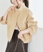 【シップス フォー ウィメン/SHIPS】のquaranciel 洗濯機可能 ポリエステル スエード スタンドカラー ジップ ショート ブルゾン 人気、トレンドファッション・服の通販 founy(ファニー) ファッション Fashion レディースファッション Fashion for Women アウター Coat / Outerwear Collection ブルゾンジャケット・スポーティアウター Blouson Jackets インナー Innerwear 洗える Machine Washable コンパクト Compact, Small Size ショート Short, Short Length ジップ Zip, Zipper ジャケット Jacket, Outerwear スウェット / スエット Sweatshirt, Sweatwear スタンド Stand Collar, Upright Stand バランス Balance, Style Balance フロント Front, Front Design ブルゾン Blouson, Bomber Jacket ボトム Bottoms, Lower Wear ポケット Pocket, Pocket Detail ロング Long, Long-Length A/W・秋冬 Autumn/Winter おすすめ Recommended / Our Picks 2025年 2025 2025-2026秋冬・A/W Autumn/Winter 2025–26 AW25–26 thumbnail ベージュ|ID: prp329100004889064 ipo3291000000036521150