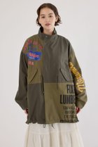 【ロデオクラウンズワイドボウル/RODEO CROWNS WIDE BOWL】の【UNISEX】カスタムリメイクモッズコート 人気、トレンドファッション・服の通販 founy(ファニー) ファッション Fashion レディースファッション Fashion for Women アウター Coat / Outerwear Collection コート・ロングコート・ピーコート Long Coats, Peacoats & More モッズコート・ミリタリー風アウター Mods & Field Coats ユニセックス Unisex, Genderless インナー Innerwear シンプル Simple, Minimal デニム Denim, Jeans Material パッチワーク Patchwork, Mixed Fabric プリント Print, Printed Pattern ボトム Bottoms, Lower Wear モッズコート Mods Coat, Military Parka ラバー Rubber, Rubber Sole リメイク Remake, Reconstructed ヴィンテージ Vintage Style thumbnail KHA|ID: prp329100004889065 ipo3291000000036521166