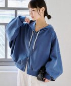 【チャオパニックティピー/CIAOPANIC TYPY】の【ゆるっと抜け感大人フーディー】ピグメントダンボールパーカー 人気、トレンドファッション・服の通販 founy(ファニー) ファッション Fashion レディースファッション Fashion for Women トップス・カットソー Cut & Sew Tops レディースパーカー・カジュアルフーディー Casual Hoodies & Sweatshirts シンプル Simple, Minimal スウェット / スエット Sweatshirt, Sweatwear ストレート Straight, Straight Cut トレンド Trend, Trending Now バランス Balance, Style Balance パーカー Hoodie, Parka 無地 Plain, Solid Color ルーズ Loose, Oversized ワイド Wide, Wide Fit おすすめ Recommended / Our Picks thumbnail ネイビー|ID: prp329100004889068 ipo3291000000036521210