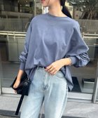 【アンドミー/andme】の無地 ボーダー コットン ボリューム袖 Tシャツ 人気、トレンドファッション・服の通販 founy(ファニー) ファッション Fashion レディースファッション Fashion for Women トップス・カットソー Cut & Sew Tops シャツ・ブラウス・オフィスカジュアル Elegant Blouses & Button-Ups ロングTシャツ・Tシャツ Longline T-Shirts & Tees ショルダー Shoulder, Shoulder Strap トレンド Trend, Trending Now ドロップ Drop Shoulder, Dropped Style 人気 Popular, Best Seller バランス Balance, Style Balance ベーシック Basic, Essential ボーダー Border, Stripe 無地 Plain, Solid Color おすすめ Recommended / Our Picks thumbnail ブルーグレー|ID: prp329100004889073 ipo3291000000036521336