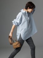 【ミラオーウェン/Mila Owen】の2WAYカシュクールーオーバーサイズシャツ 人気、トレンドファッション・服の通販 founy(ファニー) 雑誌掲載アイテム Magazine Picks & Fashion Features ファッション雑誌 Fashion Magazines アンドガール andGIRL キャンキャン CanCam ファッション Fashion レディースファッション Fashion for Women トップス・カットソー Cut & Sew Tops シャツ・ブラウス・オフィスカジュアル Elegant Blouses & Button-Ups 春 Spring カシュクール Wrap Design カットソー Cut and Sewn Top 3月号 March Issue 4月号 April Issue ストライプ Stripe, Striped Pattern スマート Smart, Elegant 雑誌 Magazine, Fashion Magazine ベーシック Basic, Essential ワンポイント One Point, Statement Accent thumbnail BLU[086]|ID: prp329100004889075 ipo3291000000036521408