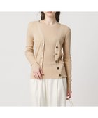 【ユナイテッドアローズ/UNITED ARROWS】のシルクリブ Vネック カーディガン 人気、トレンドファッション・服の通販 founy(ファニー) ファッション Fashion レディースファッション Fashion for Women トップス・カットソー Cut & Sew Tops カーディガン・羽織り Layered Style Cardigans Vネックトップス V-Neck Tops / V-Cut Neckline Shirts インナー Innerwear カーディガン Cardigan, Knitwear シルク Silk, 100% Silk タートルネック Turtleneck, High Neck フィット Fit, Slim Fit ロング Long, Long-Length thumbnail BEIGE|ID: prp329100004889079 ipo3291000000036521502