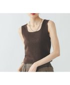 【グローバルワーク/GLOBAL WORK】のサラサラDRYスクエアタンク/636753 人気、トレンドファッション・服の通販 founy(ファニー) ファッション Fashion レディースファッション Fashion for Women インナー Innerwear スクエア Square, Square Shape ストレッチ Stretch, Stretchy Fabric タンク Tank Top, Sleeveless Top テレコ Ribbed, Rib Stitch デコルテ Décolleté, Neckline プチプライス・低価格 Affordable / Budget Price 吸水 Absorbent, Quick-Dry thumbnail ブラウン58|ID: prp329100004889082 ipo3291000000036521610