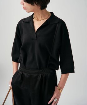 【ヴェルメイユ パー イエナ/VERMEIL par iena】のサマーウールスキッパーハーフスリーブプルオーバー 人気、トレンドファッション・服の通販 founy(ファニー) ファッション Fashion レディースファッション Fashion for Women トップス・カットソー Cut & Sew Tops カジュアルプルオーバー・ニットトップス Pullovers & Knit Tops / Casual Pullovers 2026年 2026 エレガント 上品 Elegant サマー Summer, Summer Style シンプル Simple, Minimal スキッパー Skipper, Open Collar フレア Flare, Flared 夏 Summer |ID:prp329100004889084