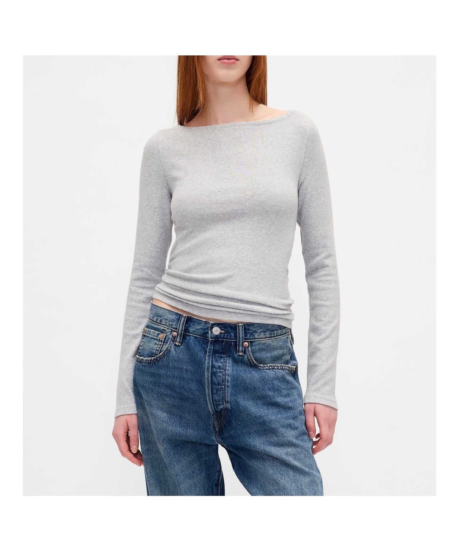 【ギャップ/GAP】のモダン ボートネックTシャツ 人気、トレンドファッション・服の通販 founy(ファニー) 　ファッション　Fashion　レディースファッション　Fashion for Women　トップス・カットソー　Cut & Sew Tops　シャツ・ブラウス・オフィスカジュアル　Elegant Blouses & Button-Ups　ロングTシャツ・Tシャツ　Longline T-Shirts & Tees　ストレッチ　Stretch, Stretchy Fabric　フィット　Fit, Slim Fit　モダン　Modern, Contemporary　長袖　Long Sleeve, Full Sleeve　 other-1|ID: prp329100004889087 ipo3291000000036521742