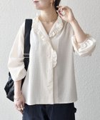 【シップス フォー ウィメン/SHIPS】のSHIPS any 洗濯機可能 フリルカラー スタンド オープン シャツ ブラウス 人気、トレンドファッション・服の通販 founy(ファニー) ファッション Fashion レディースファッション Fashion for Women トップス・カットソー Cut & Sew Tops シャツ・ブラウス・オフィスカジュアル Elegant Blouses & Button-Ups 洗える Machine Washable カーディガン Cardigan, Knitwear ギャザー Gathered, Ruffled シアー Sheer, See-Through ショルダー Shoulder, Shoulder Strap ジャケット Jacket, Outerwear スタンド Stand Collar, Upright Stand デニム Denim, Jeans Material フェミニン Feminine, Girly フリル Frill, Ruffle ボトム Bottoms, Lower Wear ヨーク Yoke, Yoke Design おすすめ Recommended / Our Picks ビジネス 仕事 通勤 Business / Work / Commuting 2026年 2026 thumbnail オフホワイト|ID: prp329100004889092 ipo3291000000036521842