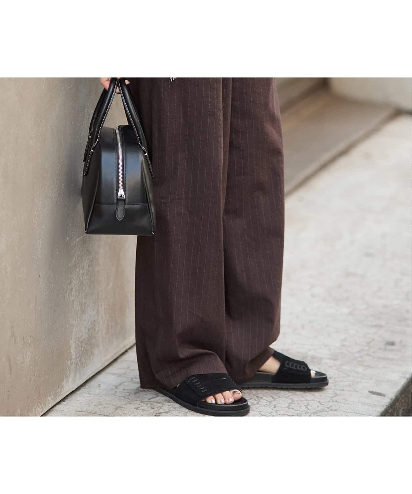 【ジャーナルスタンダード/JOURNAL STANDARD】の《追加》ウォッシャブルコットンリネンIVISストレートパンツ インテリア・キッズ・メンズ・レディースファッション・服の通販 founy(ファニー) 　ファッション　Fashion　レディースファッション　Fashion for Women　パンツ　Pants & Trousers　ウォッシャブル　Machine Washable　ギャザー　Gathered, Ruffled　ストライプ　Stripe, Striped Pattern　ストレート　Straight, Straight Cut　スマート　Smart, Elegant　ワイド　Wide, Wide Fit　ブラウン A|ID: prp329100004889093 ipo3291000000036521866