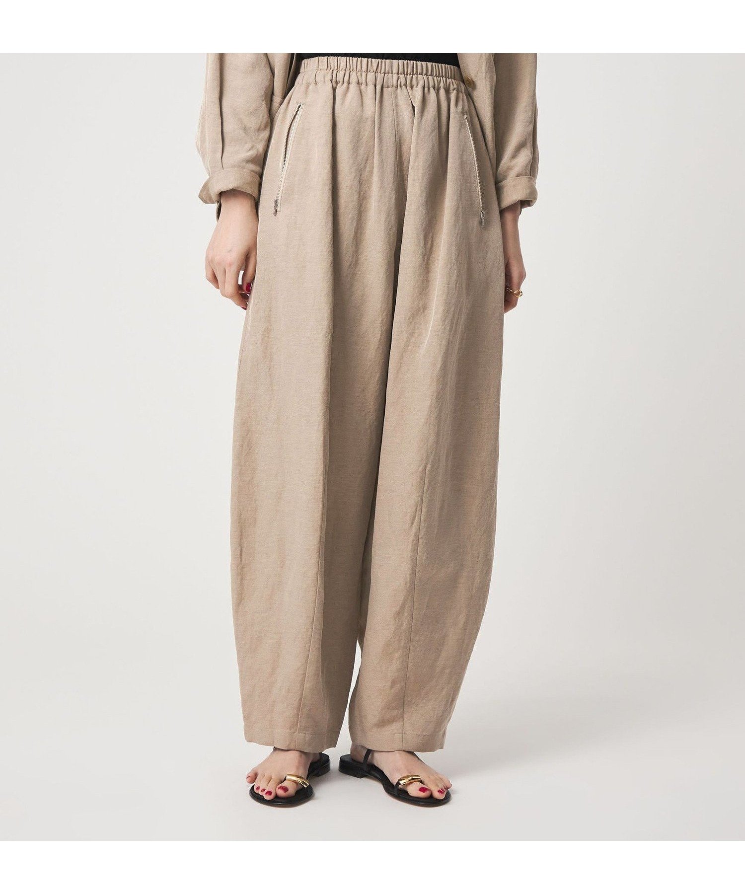 【ユナイテッドアローズ/UNITED ARROWS】のconte ボリューム イージーパンツ 人気、トレンドファッション・服の通販 founy(ファニー) ファッション Fashion レディースファッション Fashion for Women パンツ Pants & Trousers ジャケット Jacket, Outerwear ツイル Twist, Twisted Detail ポケット Pocket, Pocket Detail ラウンド Round, Round Neck other-1|ID: prp329100004889096 ipo3291000000036521914