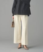 【ユナイテッドアローズ/UNITED ARROWS】のSPONGY タック ワイドパンツ 人気、トレンドファッション・服の通販 founy(ファニー) ファッション Fashion レディースファッション Fashion for Women パンツ Pants & Trousers ギャザー Gathered, Ruffled 吸水 Absorbent, Quick-Dry シンプル Simple, Minimal ジャケット Jacket, Outerwear ストレッチ Stretch, Stretchy Fabric ストレート Straight, Straight Cut タイトスカート Pencil Skirt, Tight Skirt 人気 Popular, Best Seller ベスト Vest, Waistcoat ペプラム Peplum, Flared Hem ワイド Wide, Wide Fit セレモニー Ceremony ビジネス 仕事 通勤 Business / Work / Commuting thumbnail OFF WHITE|ID: prp329100004889099 ipo3291000000036521954