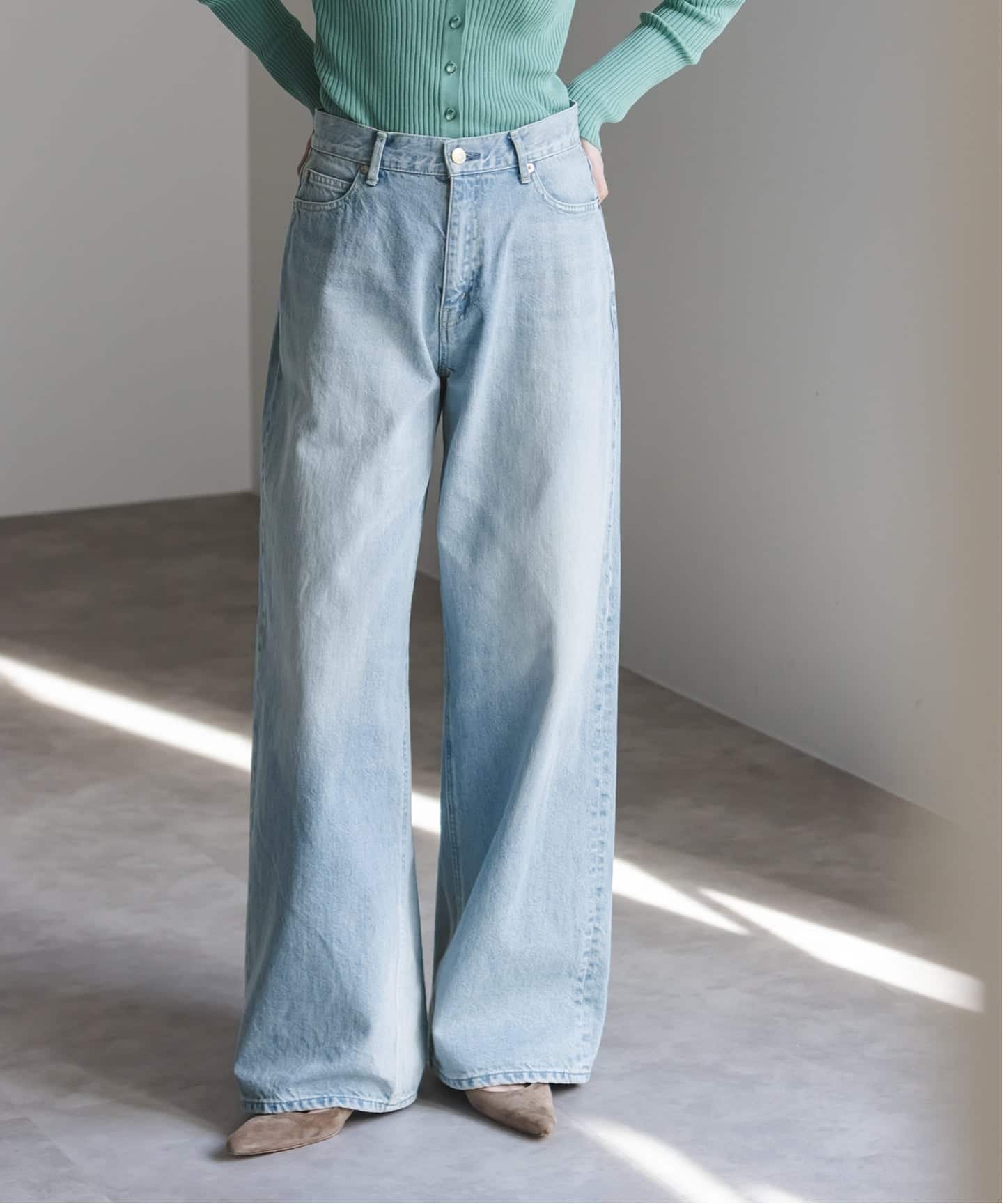 【ノーブル / スピック&スパン/NOBLE / Spick & Span】のSERGE/サージ KHUFU 人気、トレンドファッション・服の通販 founy(ファニー) 　ファッション　Fashion　レディースファッション　Fashion for Women　インディゴ　Indigo Denim　オイル　Body Oil　春　Spring　抗菌　Antibacterial, Bacteria-Resistant　ジーンズ　Jeans, Denim Pants　デニム　Denim, Jeans Material　人気　Popular, Best Seller　バランス　Balance, Style Balance　フィット　Fit, Slim Fit　別注　Limited Edition, Custom Order　ワイド　Wide, Wide Fit　S/S・春夏　SS, Spring/Summer, Warm Season　夏　Summer　 other-1|ID: prp329100004889109 ipo3291000000036522158