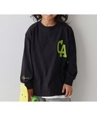 【デビロック/devirock / KIDS】の綿100% お洗濯してもよれにくい ビッグシルエット袖リブ ワンポイント刺繍 26SS 人気、トレンドファッション・服の通販 founy(ファニー) ファッション Fashion キッズファッション Fashion for Kids インナー Innerwear トレンド Trend, Trending Now ビッグ Big, Oversized リラックス Relax, Relaxed Fit ロング Long, Long-Length ワンポイント One Point, Statement Accent おすすめ Recommended / Our Picks 2026年 2026 thumbnail 001-CA-ブラック|ID: prp329100004889995 ipo3291000000036540083