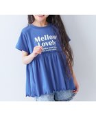 【デビロック/devirock / KIDS】のふわっとAライン ロゴプリント 半袖チュニック 子供服 キッズ 女の子 ロゴT 26SS 人気、トレンドファッション・服の通販 founy(ファニー) ファッション Fashion キッズファッション Fashion for Kids キャップ Cap, Baseball Cap スニーカー Sneakers, Trainers チュニック Tunic, Long Top フリル Frill, Ruffle プリント Print, Printed Pattern 半袖 Short Sleeve, Half Sleeve 2026年 2026 thumbnail ブルー|ID: prp329100004890027 ipo3291000000036540606