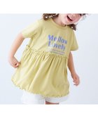 【デビロック/devirock / KIDS】のふわっとAライン ロゴプリント 半袖チュニック 子供服 キッズ 女の子 ロゴT 26SS 人気、トレンドファッション・服の通販 founy(ファニー) ファッション Fashion キッズファッション Fashion for Kids キャップ Cap, Baseball Cap スニーカー Sneakers, Trainers チュニック Tunic, Long Top フリル Frill, Ruffle プリント Print, Printed Pattern 半袖 Short Sleeve, Half Sleeve 2026年 2026 thumbnail Sイエロー|ID: prp329100004890027 ipo3291000000036540616