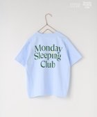 【ローリーズファーム/LOWRYS FARM / KIDS】の【KIDS】Monday Sleeping ClubロゴプリントT 人気、トレンドファッション・服の通販 founy(ファニー) ファッション Fashion キッズファッション Fashion for Kids コレクション Collection, Seasonal Line シンプル Simple, Minimal スペシャル Special, Limited Edition ドット Polka Dot, Dot Pattern プリント Print, Printed Pattern thumbnail ブルー|ID: prp329100004890039 ipo3291000000036540812