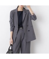 【ナノ ユニバース/nano universe】のライトファンクション ダブルジャケット(セットアップ可) 人気、トレンドファッション・服の通販 founy(ファニー) ファッション Fashion レディースファッション Fashion for Women アウター Coat / Outerwear Collection レディースジャケット・軽アウター Jackets ウォッシャブル Machine Washable ジャケット Jacket, Outerwear セットアップ Set-Up, Coordinated Outfit ダブル Double, Double-Breasted フロント Front, Front Design 羽織 Haori, Light Jacket おすすめ Recommended / Our Picks 夏 Summer 2026年 2026 |ID:prp329100004890071