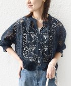 【シップス フォー ウィメン/SHIPS】の手洗い可能 裾 ドロスト レース ブラウス 人気、トレンドファッション・服の通販 founy(ファニー) ファッション Fashion レディースファッション Fashion for Women トップス・カットソー Cut & Sew Tops シャツ・ブラウス・オフィスカジュアル Elegant Blouses & Button-Ups アクセサリー Fashion Accessories インナー Innerwear キャミソール Camisole, Spaghetti Strap Top ショルダー Shoulder, Shoulder Strap シルバー Silver, Metallic Silver シンプル Simple, Minimal ストリング String, Drawstring タンク Tank Top, Sleeveless Top デニム Denim, Jeans Material ドロップ Drop Shoulder, Dropped Style フラワー Flower, Floral フロント Front, Front Design ボトム Bottoms, Lower Wear ポケット Pocket, Pocket Detail 羽織 Haori, Light Jacket メタル Metal, Metal Parts モチーフ Motif, Design Theme リラックス Relax, Relaxed Fit レース Lace, Lace Fabric 2026年 2026 thumbnail ネイビー|ID: prp329100004890096 ipo3291000000036541684