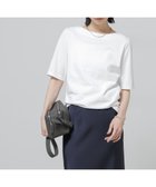 【ナノ ユニバース/nano universe】のAnti Soaked 汗染み防止ボートネックTシャツ 人気、トレンドファッション・服の通販 founy(ファニー) ファッション Fashion レディースファッション Fashion for Women トップス・カットソー Cut & Sew Tops シャツ・ブラウス・オフィスカジュアル Elegant Blouses & Button-Ups ロングTシャツ・Tシャツ Longline T-Shirts & Tees 今季 This Season, Current Season 吸水 Absorbent, Quick-Dry 定番 Standard, Basic Item 人気 Popular, Best Seller 再入荷 Restock / Back in Stock 2026年 2026 thumbnail ホワイト|ID: prp329100004890101 ipo3291000000036541755