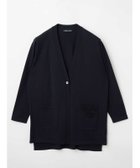 【アクアスキュータム/Aquascutum】のコンフォートロングカーディガン 人気、トレンドファッション・服の通販 founy(ファニー) ファッション Fashion レディースファッション Fashion for Women トップス・カットソー Cut & Sew Tops カーディガン・羽織り Layered Style Cardigans ウォッシャブル Machine Washable カーディガン Cardigan, Knitwear サマー Summer, Summer Style ストレッチ Stretch, Stretchy Fabric thumbnail ネイビー|ID: prp329100004890143 ipo3291000000036542251