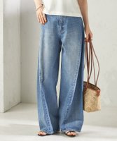 【シップス フォー ウィメン/SHIPS】の【SHIPS別注】BIT BLUE バレル レック デニム パンツ 人気、トレンドファッション・服の通販 founy(ファニー) ファッション Fashion レディースファッション Fashion for Women パンツ Pants & Trousers インディゴ Indigo Denim コンパクト Compact, Small Size ショーツ Shorts, Short Pants シンプル Simple, Minimal ジーンズ Jeans, Denim Pants ツイスト Tweed, Tweed Fabric デニム Denim, Jeans Material トレンド Trend, Trending Now 定番 Standard, Basic Item ポケット Pocket, Pocket Detail 別注 Limited Edition, Custom Order リアル Real, Realistic おすすめ Recommended / Our Picks 2026年 2026 |ID:prp329100004890179