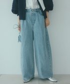 【スタディオ クリップ/studio CLIP】のバギーバレルデニムパンツ プチ・プラスサイズあり 《CLIP denim》 人気、トレンドファッション・服の通販 founy(ファニー) ファッション Fashion レディースファッション Fashion for Women パンツ Pants & Trousers デニムパンツ・ジーンズ・美脚デニム Denim Jeans & Pants スウェット / スエット Sweatshirt, Sweatwear ストライプ Stripe, Striped Pattern デニム Denim, Jeans Material ボトム Bottoms, Lower Wear ボーダー Border, Stripe レース Lace, Lace Fabric おすすめ Recommended / Our Picks thumbnail ヴィンテージライトブルー81|ID: prp329100004890181 ipo3291000000036542864