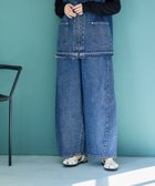 【スタディオ クリップ/studio CLIP】のバギーバレルデニムパンツ プチ・プラスサイズあり 《CLIP denim》 人気、トレンドファッション・服の通販 founy(ファニー) ファッション Fashion レディースファッション Fashion for Women パンツ Pants & Trousers デニムパンツ・ジーンズ・美脚デニム Denim Jeans & Pants スウェット / スエット Sweatshirt, Sweatwear ストライプ Stripe, Striped Pattern デニム Denim, Jeans Material ボトム Bottoms, Lower Wear ボーダー Border, Stripe レース Lace, Lace Fabric おすすめ Recommended / Our Picks thumbnail ヴィンテージブルー83|ID: prp329100004890181 ipo3291000000036542869