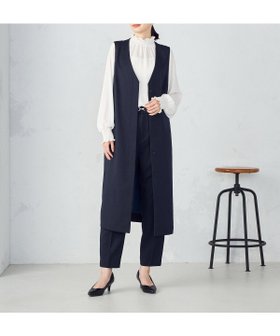 【コムサイズム/COMME CA ISM】の【セットアップ対応】杢調ロングジレワンピース 人気、トレンドファッション・服の通販 founy(ファニー) ファッション Fashion レディースファッション Fashion for Women アウター Coat / Outerwear Collection おすすめ Recommended / Our Picks セットアップ Set-Up, Coordinated Outfit ビジネス 仕事 通勤 Business / Work / Commuting |ID:prp329100004890184