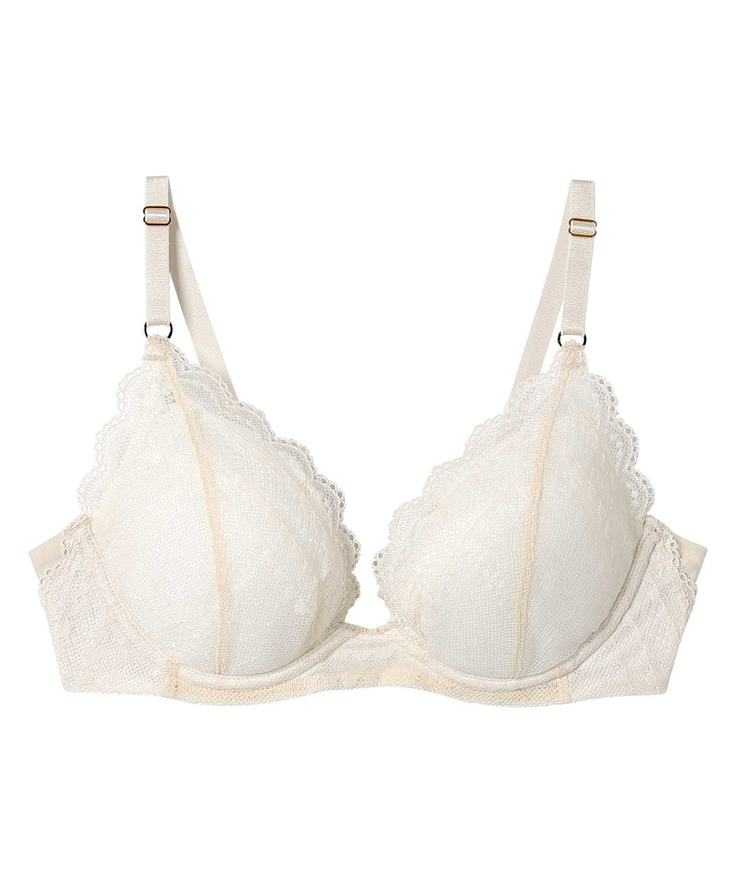 【ウンナナクール/une nana cool】のリニューアル【綿混】ビタードットコットン 3/4カップブラ インテリア・キッズ・メンズ・レディースファッション・服の通販 founy(ファニー) ファッション Fashion レディースファッション Fashion for Women パターン Pattern, Design Print フェミニン Feminine, Girly ブラジャー Bra, Lingerie ラップ Wrap, Wrap Design レース Lace, Lace Fabric ワイヤー Wire, Wired Bra アイボリー|ID: prp329100004890192 ipo3291000000036543071