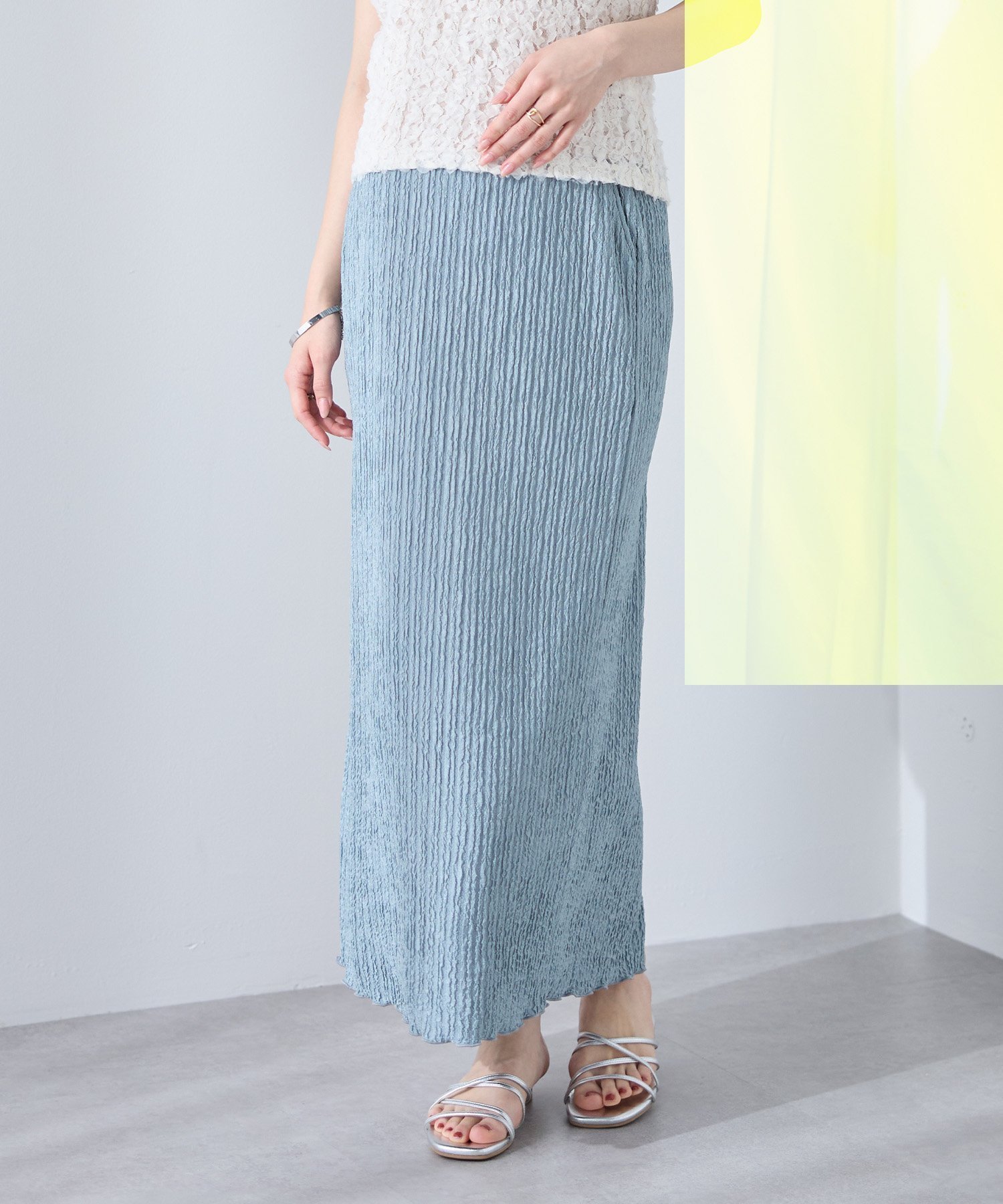 【その他のブランド/Other】のストライプジャガードナロースカ-ト インテリア・キッズ・メンズ・レディースファッション・服の通販 founy(ファニー) ファッション Fashion キッズファッション Fashion for Kids ジャカード/ジャガード Jacquard, Woven Pattern スウェット / スエット Sweatshirt, Sweatwear ストライプ Stripe, Striped Pattern エレガント 上品 Elegant サックス|ID: prp329100004890212 ipo3291000000036543422