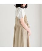 【レプシィム ローリーズファーム/LEPSIM LOWRYS FARM】の《リネンライクドライシリーズ》【産前・産後対応】マタニティ/2WAYキャミワンピース 人気、トレンドファッション・服の通販 founy(ファニー) ファッション Fashion キッズファッション Fashion for Kids ワンピース Dresses キャミワンピース Cami Dress, Slip Dress ギャザー Gathered, Ruffled 半袖 Short Sleeve, Half Sleeve 夏 Summer thumbnail ベージュ52|ID: prp329100004890219 ipo3291000000036543589