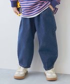 【デビロック/devirock / KIDS】のストレッチデニム ルーズタックパンツ 子供服 キッズ 男の子 女の子 26SS 人気、トレンドファッション・服の通販 founy(ファニー) ファッション Fashion キッズファッション Fashion for Kids ボトムス Bottoms ストレッチ Stretch, Stretchy Fabric スニーカー Sneakers, Trainers デニム Denim, Jeans Material トレーナー Sweatshirt, Trainer バルーン Balloon, Balloon Silhouette パーカー Hoodie, Parka フィット Fit, Slim Fit おすすめ Recommended / Our Picks 2026年 2026 thumbnail ネイビー|ID: prp329100004892011 ipo3291000000036567160