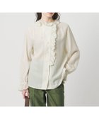 【ユナイテッドアローズ/UNITED ARROWS】のフリルカラー 2WAY ブラウス -ウォッシャブル- 人気、トレンドファッション・服の通販 founy(ファニー) ファッション Fashion レディースファッション Fashion for Women トップス・カットソー Cut & Sew Tops シャツ・ブラウス・オフィスカジュアル Elegant Blouses & Button-Ups インナー Innerwear ウォッシャブル Machine Washable カフス Cuff Design ジャケット Jacket, Outerwear ストライプ Stripe, Striped Pattern スラックス Slacks, Dress Pants ドレープ Drape, Draping Fabric フリル Frill, Ruffle ラッフル Ruffle, Frill おすすめ Recommended / Our Picks エレガント 上品 Elegant thumbnail その他1|ID: prp329100004892179 ipo3291000000036568460